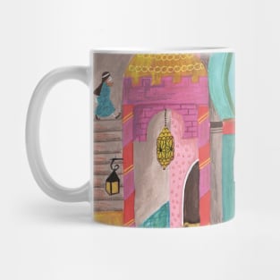 Christmas Oriental city bethlehem religious Mug